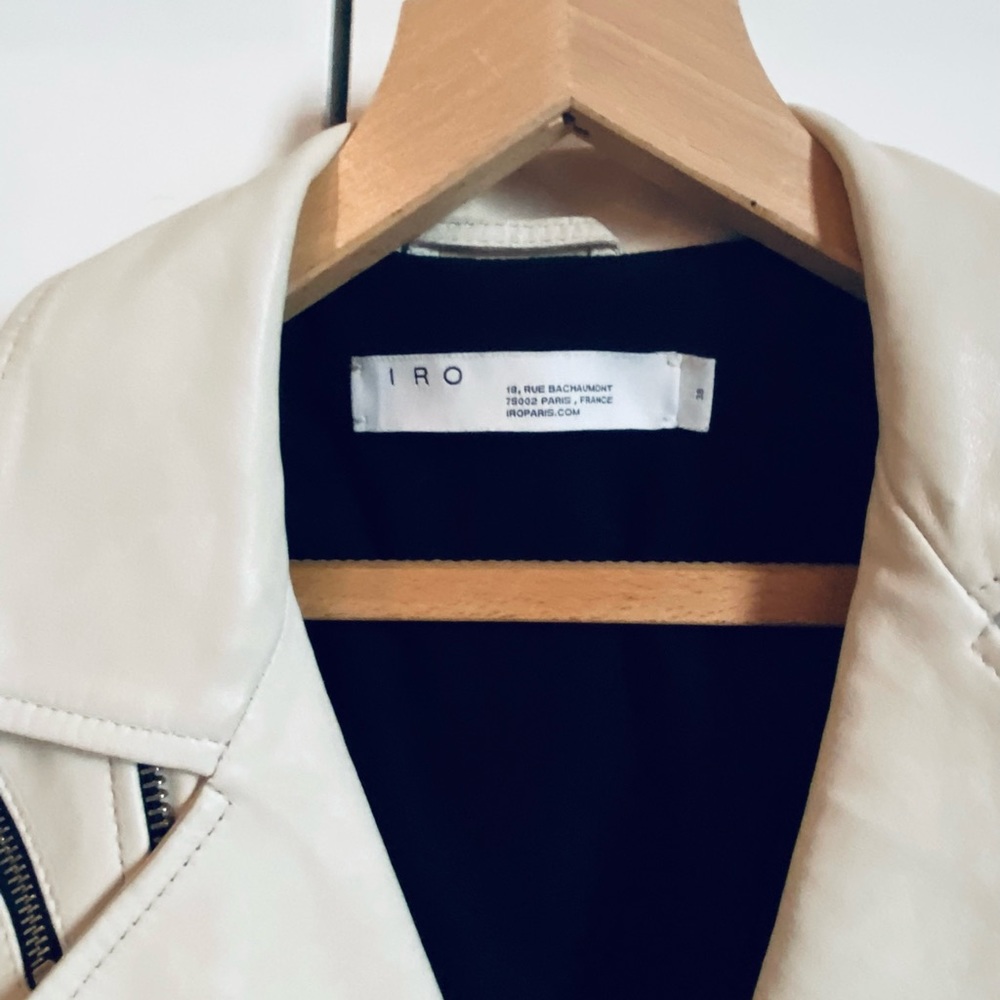 Iro Leather Jacket, Great Condition - image 3